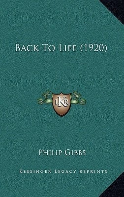 Back To Life (1920)
