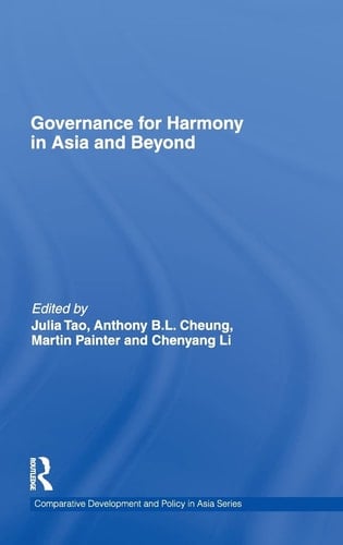 Governance for Harmony in Asia and Beyond