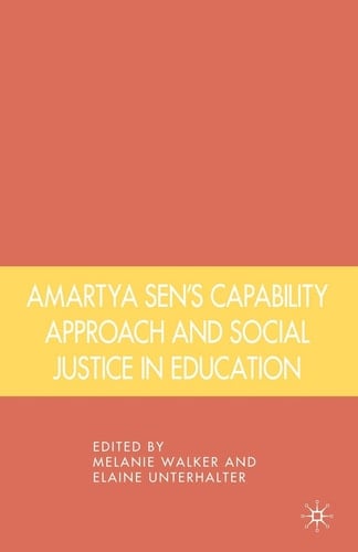 Amartya Sen's Capability Approach and Social Justice in Education