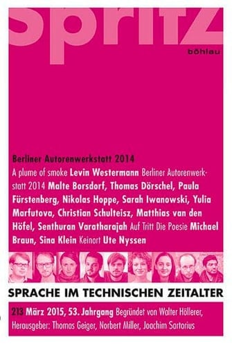 Berliner Autorenwerkstatt 2014