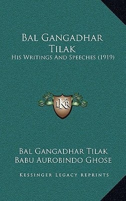 Bal Gangadhar Tilak: His Writings And Speeches (1919)
