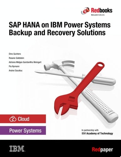 SAP HANA on IBM Power Systems Backup and Recovery Solutions