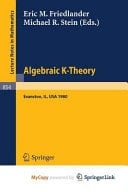 Algebraic K-Theory. Evanston 1980