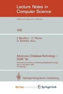 Advances in Database Technology - Edbt '90 International Conference on Extending Database Technology. Venice, Italy, March 26-30, 1990, Proceedings