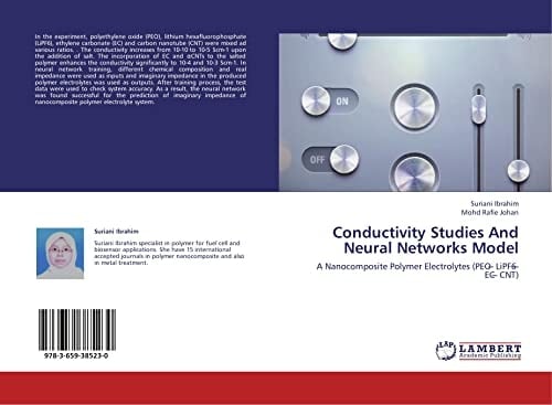 Conductivity Studies And Neural Networks Model A Nanocomposite Polymer Electrolytes (PEO ̶ LiPF6 ̶ EC ̶ CNT)