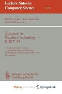 Advances in Database Technology - Edbt '94