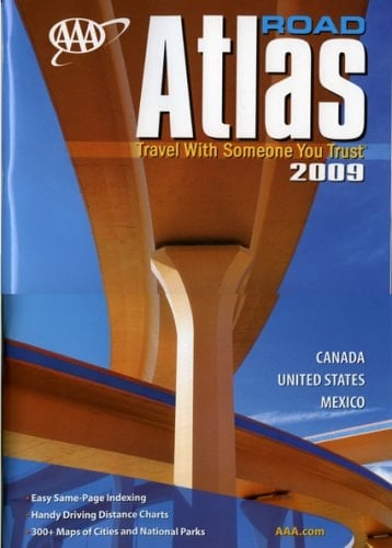 AAA Road Atlas 2009