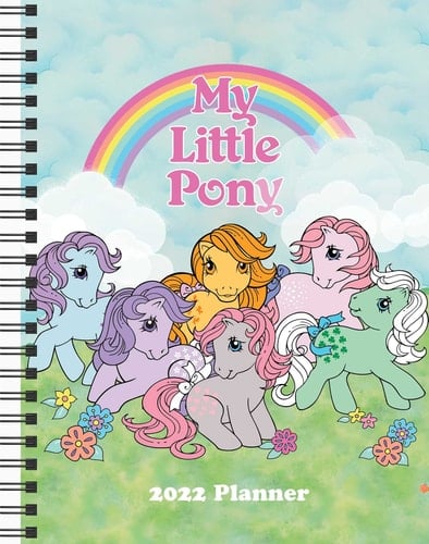 My Little Pony Retro 2022 Monthly/Weekly Planner Calendar