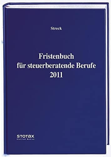 Fristenbuch 2011
