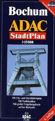Grossraum Bochum, Witten ADAC Stadtplan 1:20 000: Neu! : extra, Durchfahrtsplan und Cityplan, Stauzonen, öffentliche Verkehrsmittel (German Edition)