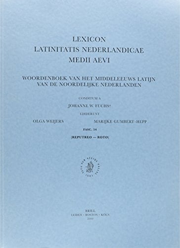 Lexicon Latinitatis Nederlandicae Medii Aevi Fasc. 54