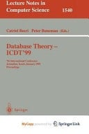 Database Theory - Icdt'99