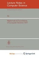 Mathematical Foundations of Computer Science 1977