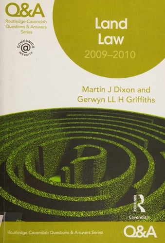 Land Law 2009-2010