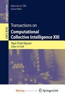 Transactions on Computational Collective Intelligence XIII