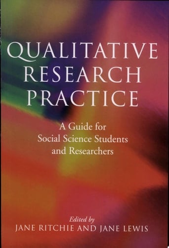 Qualitative Research Practice A Guide for Social Science Students and Researchers