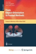From Object-Orientation to Formal Methods Essays in Memory of Ole-Johan Dahl
