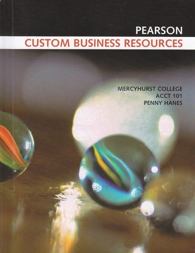 Selected Material from "Financial Accounting, 8e"--Custom Edition for Mercyhurst College, ACCT 101 (Pearson Custom Business Resources)