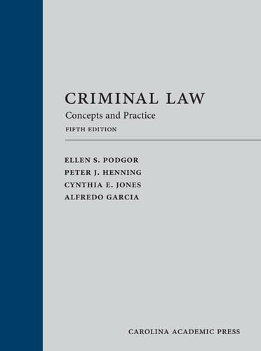 Criminal Law Concepts and Practice