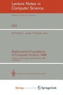 Mathematical Foundations of Computer Science 1988