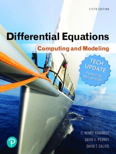 Differential Equations: Computing and Modeling, Tech Update (Pearson+)