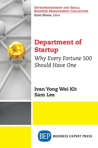 Department of Startup Why Every Fortune 500 Should Have One
