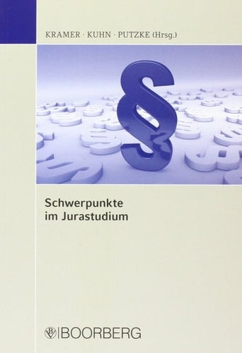 Schwerpunkte im Jurastudium Tagung vom 11.-12. September 2013 an der Universität Passau