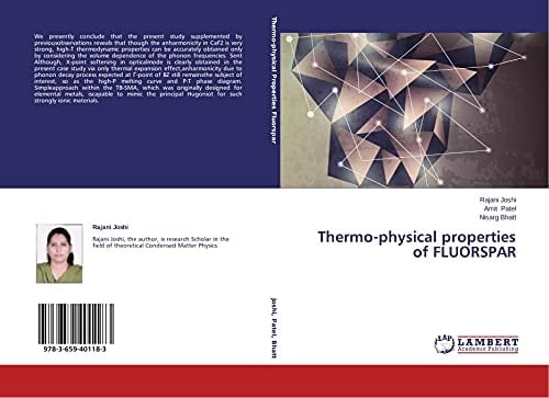 Thermo-physical Properties of FLUORSPAR