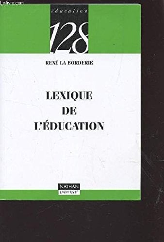 Lexique de l'Education