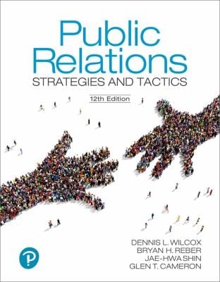 Public Relations: Strategies and Tactics