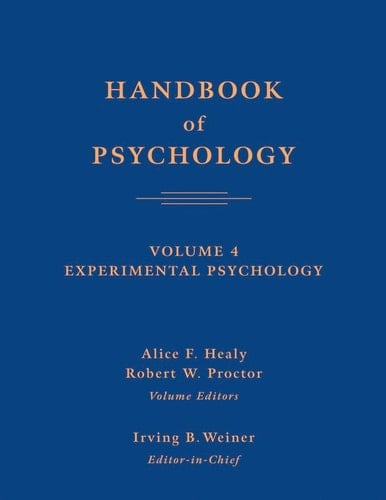 Handbook of Psychology, Experimental Psychology