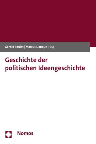 Geschichte der politischen Ideengeschichte