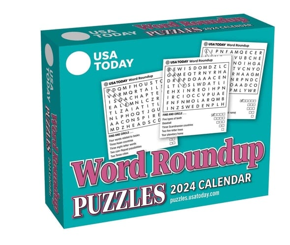 USA TODAY Word Roundup 2024 Day-to-Day Calendar
