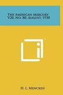 The American Mercury V20, No. 80, August, 1930