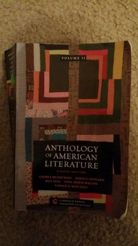 Anthology of American Literature Realism to the Present