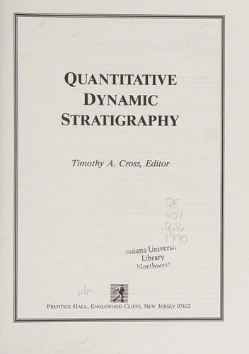 Quantitative Dynamic Stratigraphy