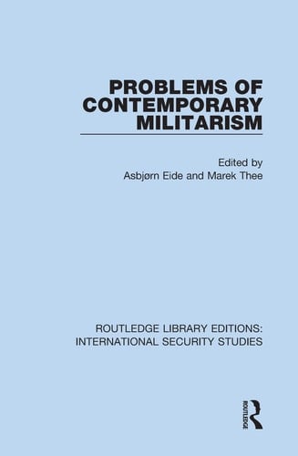 Problems of Contemporary Militarism