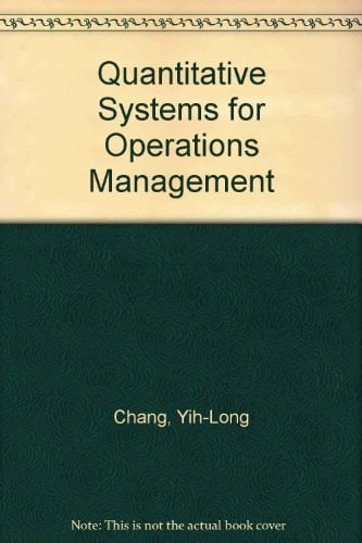 QSOM Quantitative Systems for Operations Management