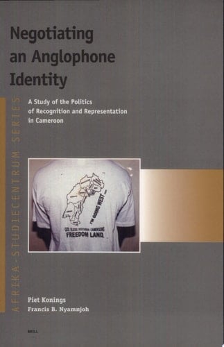 Negotiating an Anglophone Identity A Study of the Politics of Recognition and Representation in Cameroon