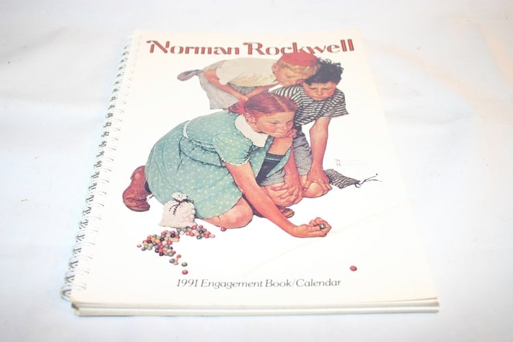 Norman Rockwell-1991 Calendar