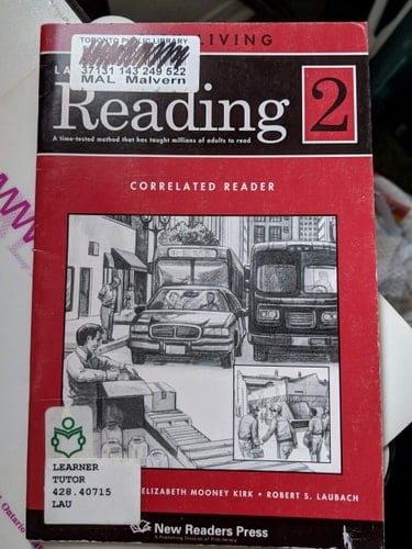 Laubach Way to Reading Correlated Reader City Living