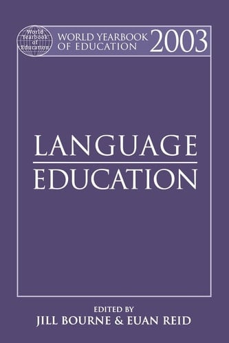 World Yearbook of Education 2003 Language Education