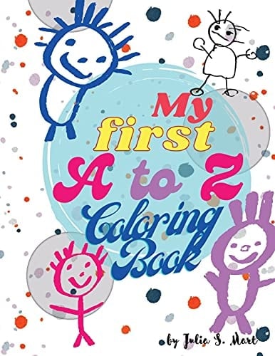 My First A-Z Coloring Book The Easy Way of Learning Letters