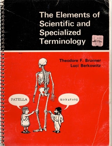 The Elements of Scientific and Specialized Terminology