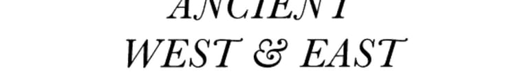 Ancient West & East Volume 2, No. 2
