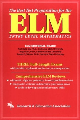 The Best Test Preparation for the ELM Entry Level Mathematics