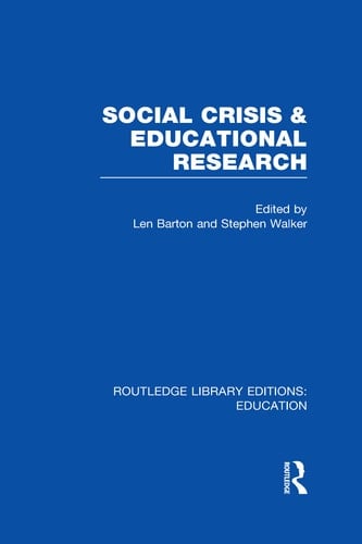 Social Crisis and Educational Research