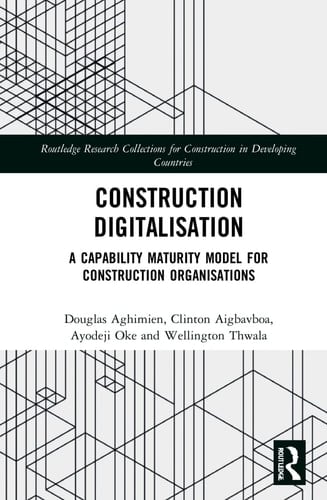 Construction Digitalisation A Capability Maturity Model for Construction Organisations