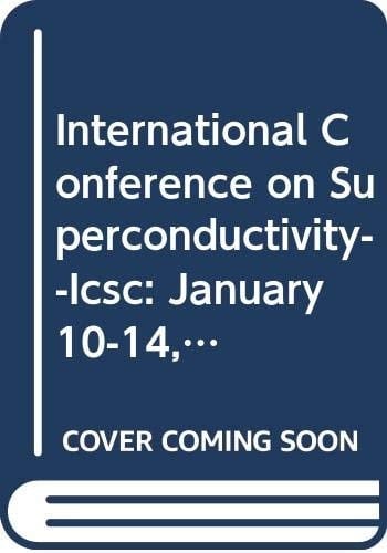 Superconductivity - International Conference