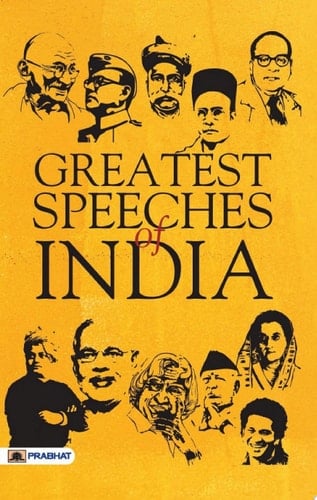 Greatest Speeches of India Bestseller Book by Ram Kumar: Greatest Speeches of India